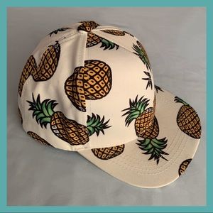 Pineapple snapback hat